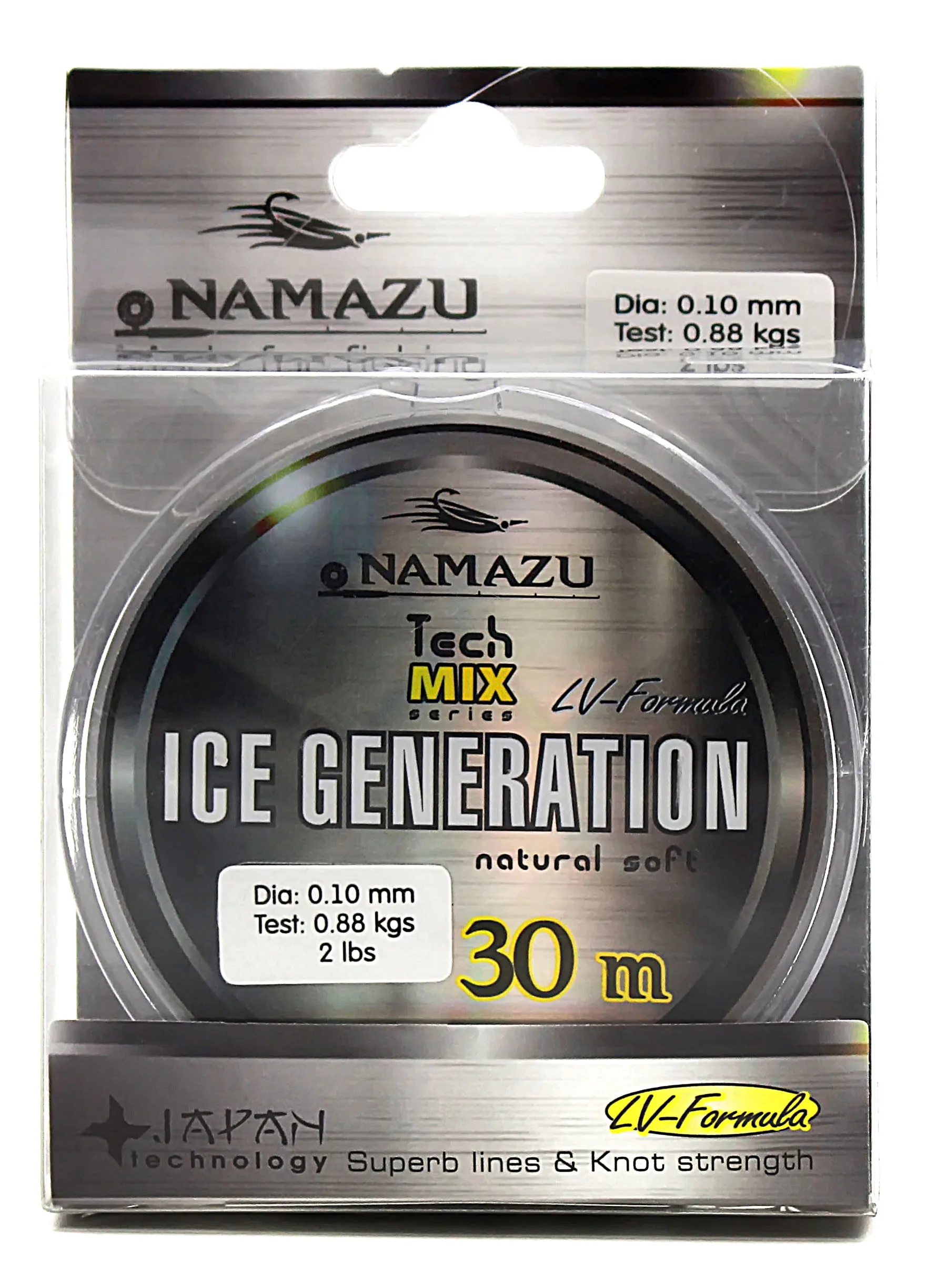 Леска Namazu &quotIce Generation&quot L-30 м d-0 26 мм test-5 12 кг прозрачная/10/400/ |