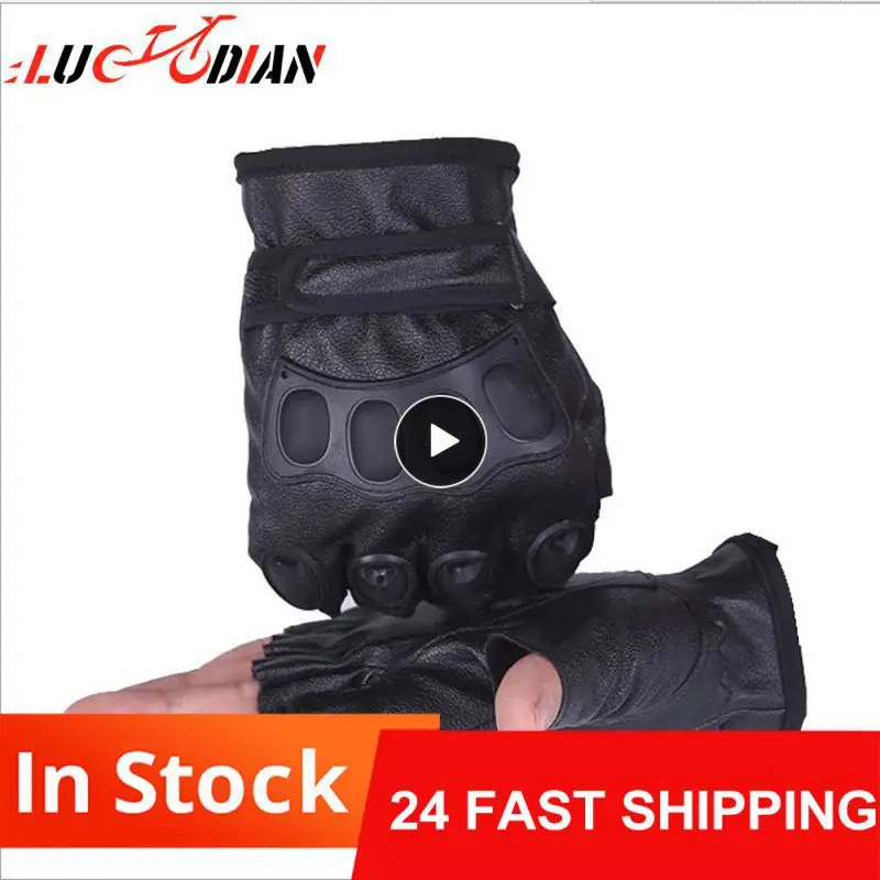 

Imitation Deerskin Half-Finger Cycling Gloves Breathable Non-Slip Mountain Bike Gloves Outdoor Warm Cycling Glove Bicycle Gloves