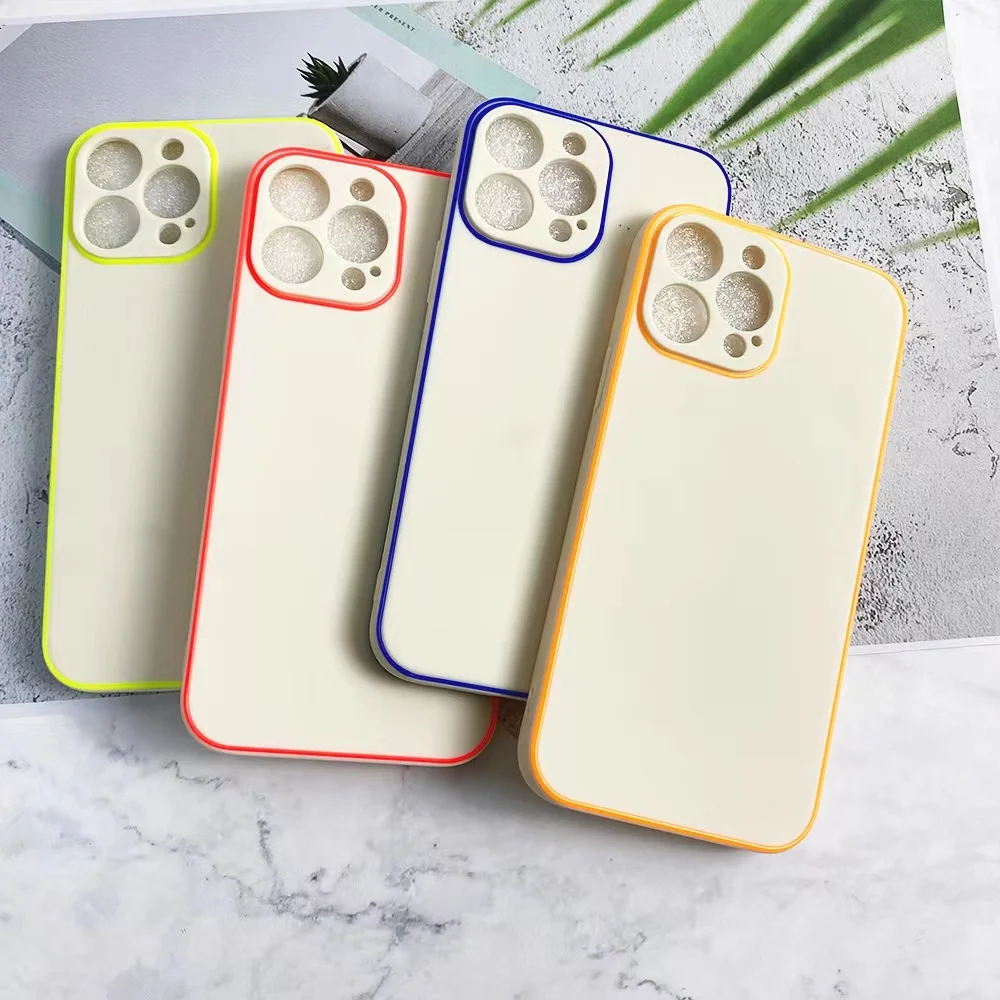

Shockproof Bumper Luminous Phone Case For iphone 11 12 13 Pro Liquid Silicone Soft Back Cover XS Max X XR Camera Lens Cases Capa