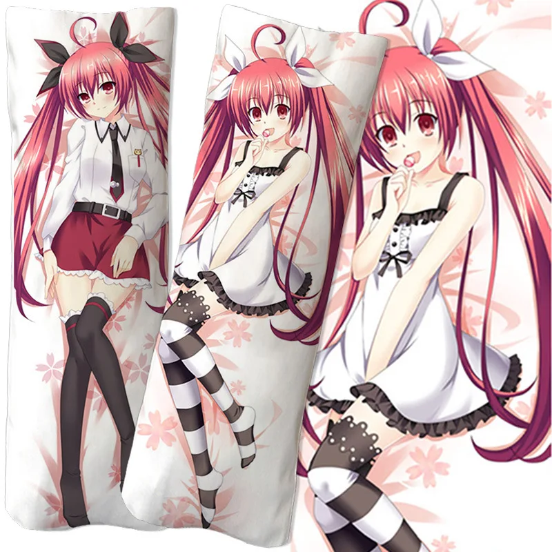 

Аниме свидание живая фигурка токисаки Куруми, равномерное тело, обнимающая подушка для тела, наволочка с 3D принтом, сексуальная двухмерная наволочка, подарок