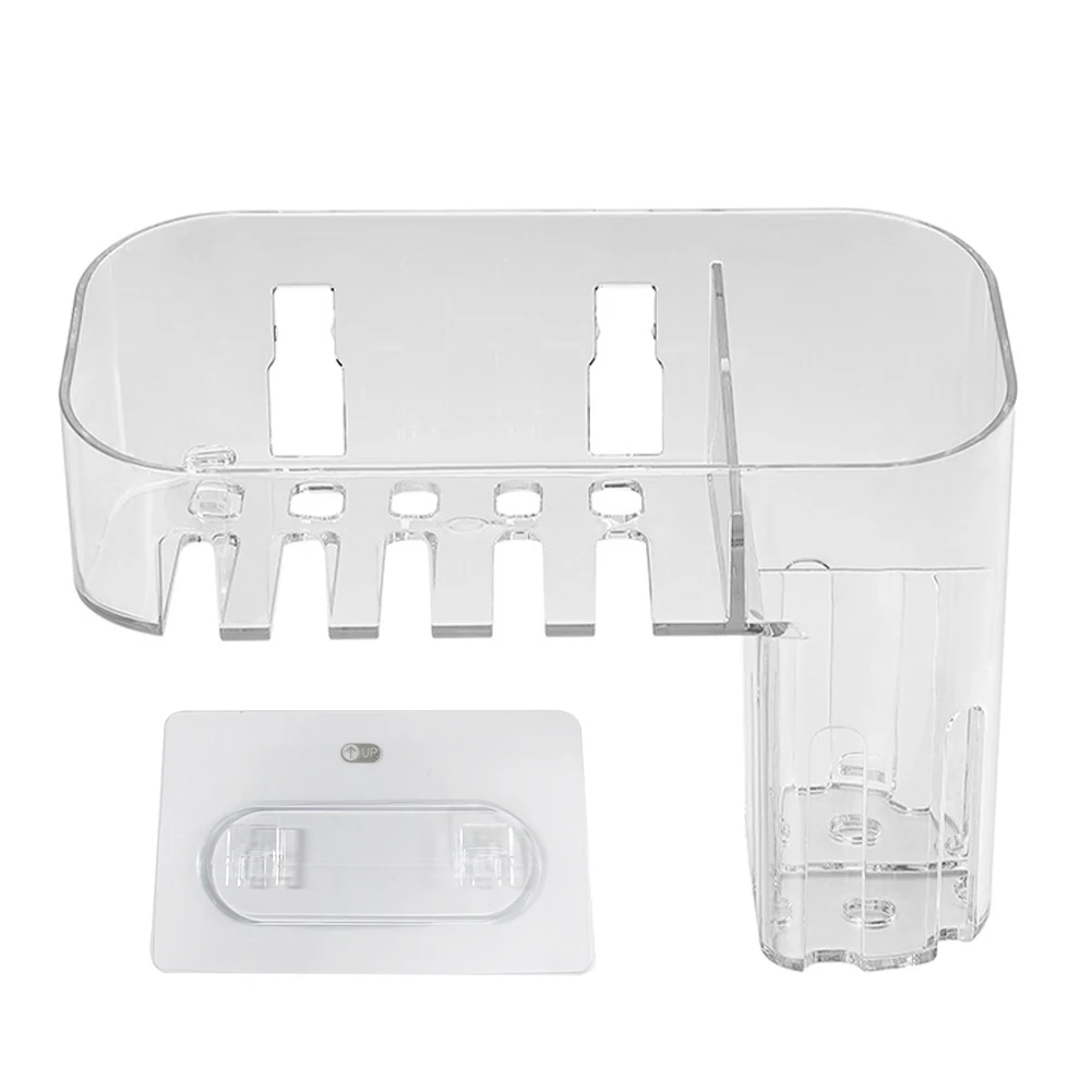 

С наклейкой для ванной комнаты, спальни, отверстие для слива, настенный держатель для кистей для макияжа, гостиничный дырокол, Бесплатный до...