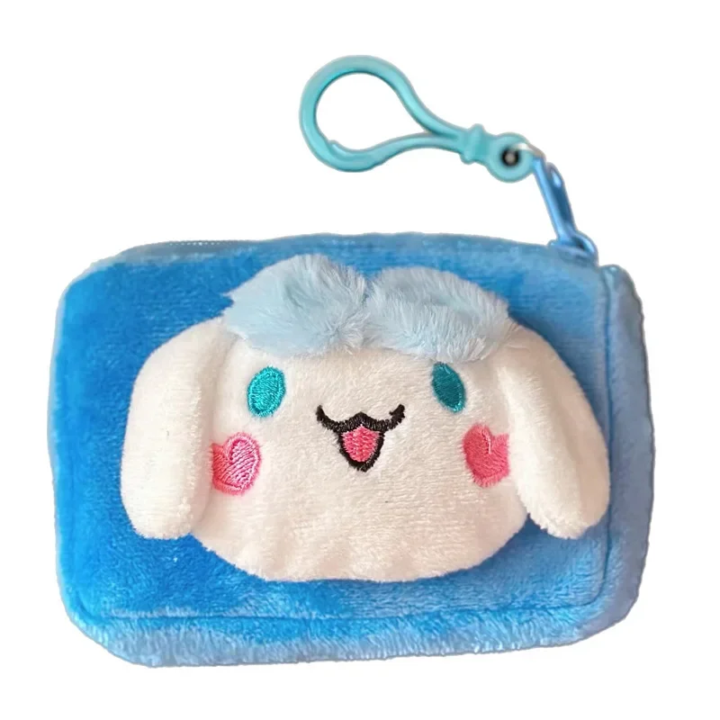 Hello Kitty милый плюшевый квадратный кошелек для монет мультяшный хранения