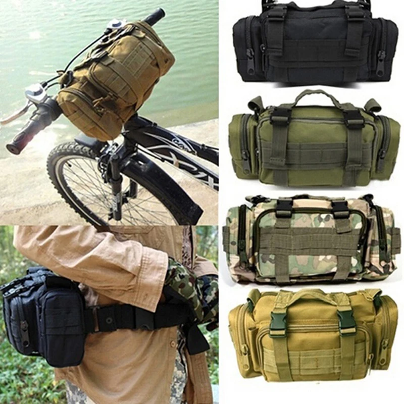 

Outdoor Military Tactical Fanny Pack Waist Bag Mochilas Molle Camping Hiking Messenger Bag Chest Bag Fishing Running Camera Bag