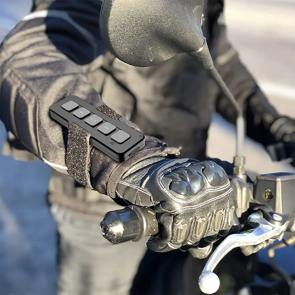 

Brand New Bluetooth Control Remote For Car Music Control Motorcycle Bicycle Control Skiing Bicycle Music Control
