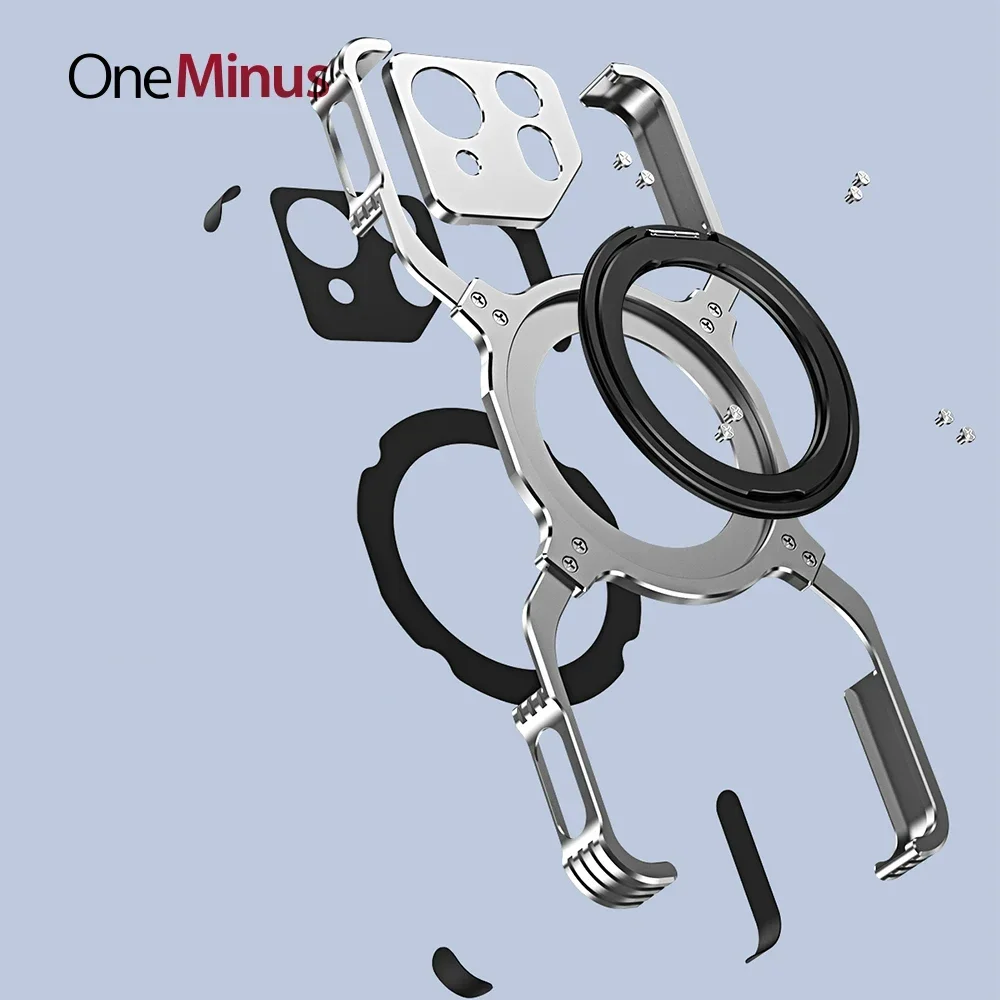 Металлический бампер для Asus ROG Phone 8 Pro светильник рамка без оправы встроенный