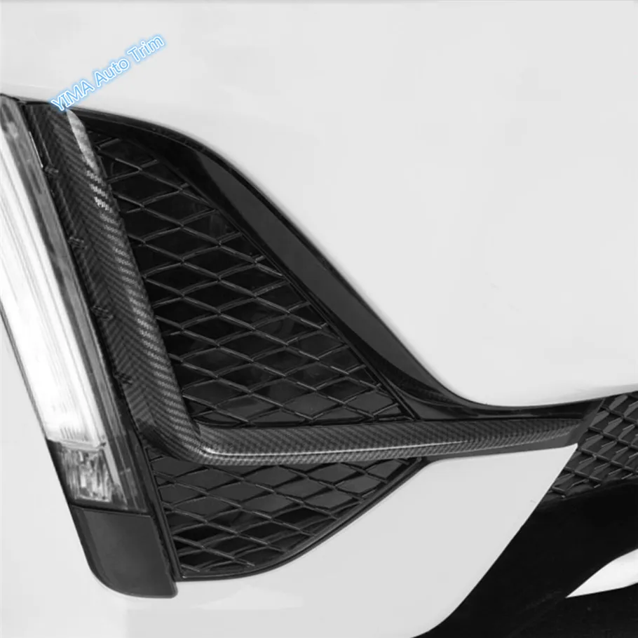 Передние противотуманные фары крышка для бровей век накладка лампа Cadillac CT5-V 2020 2021