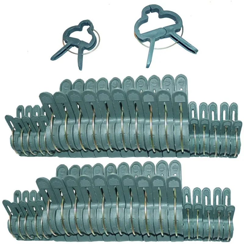 

10/20/30pcs Plant Support Clips Garden Tomato Plant Support Clips Grape Clamp Fastener Vines Grow Upright Climbing Tool