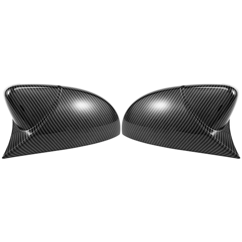 

For Scirocco 2009-2018 plastic Door Side Wing Rearview Mirror Ox Horn Cover Cap Car Accessories