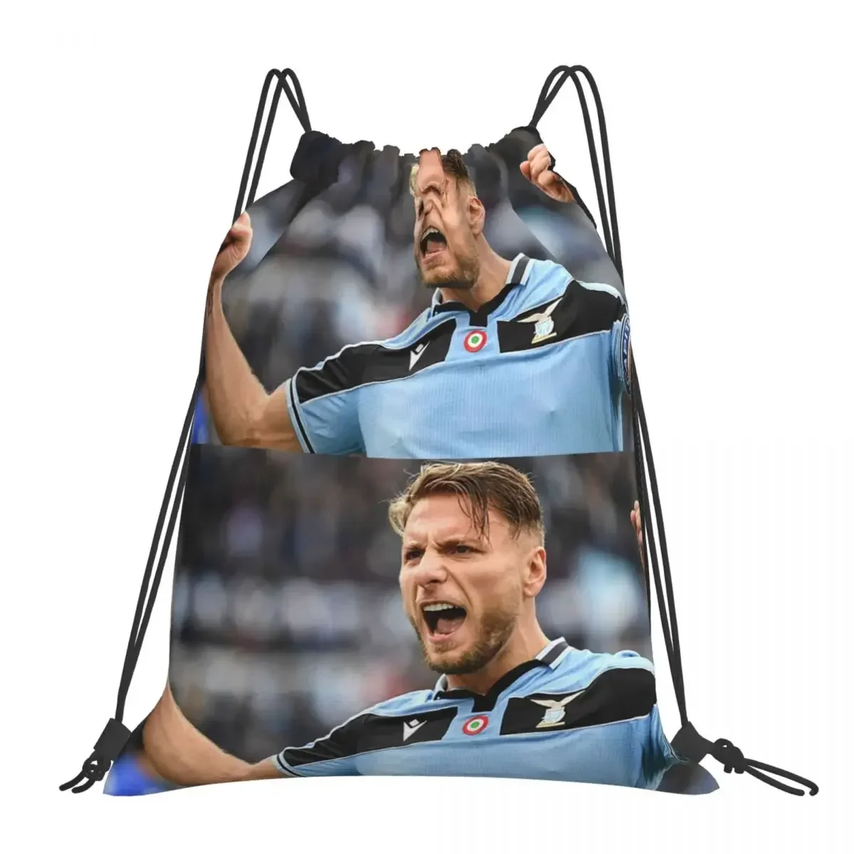 Рюкзаки Ciro Immobile Модные Портативные Сумки на шнурке сумка с карманами спортивная