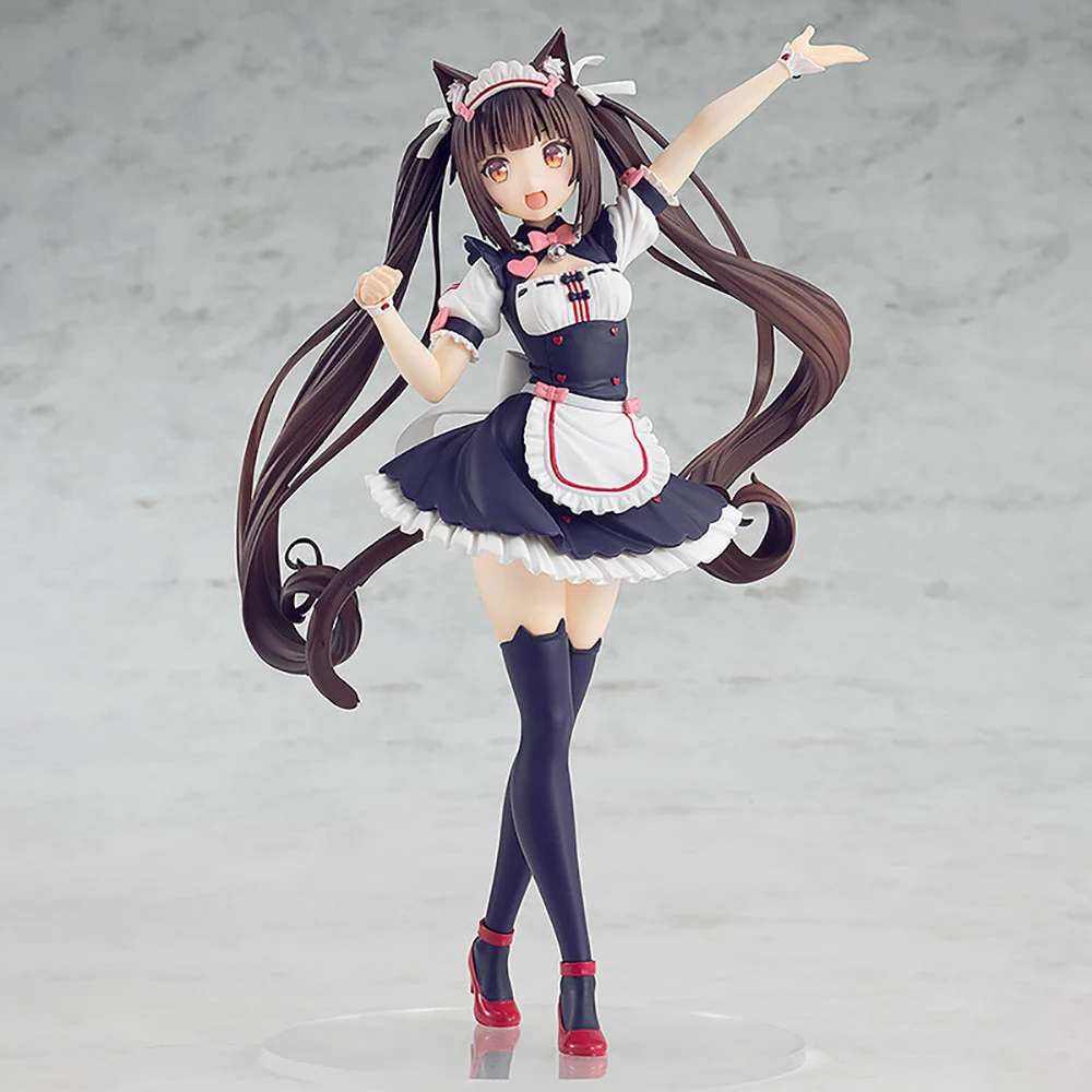 Фото 100% оригинал в наличии Good Smile Company Pop Up Parade Nekopara Chocola аниме фигурка гаражный комплект подарок на день рождения №3