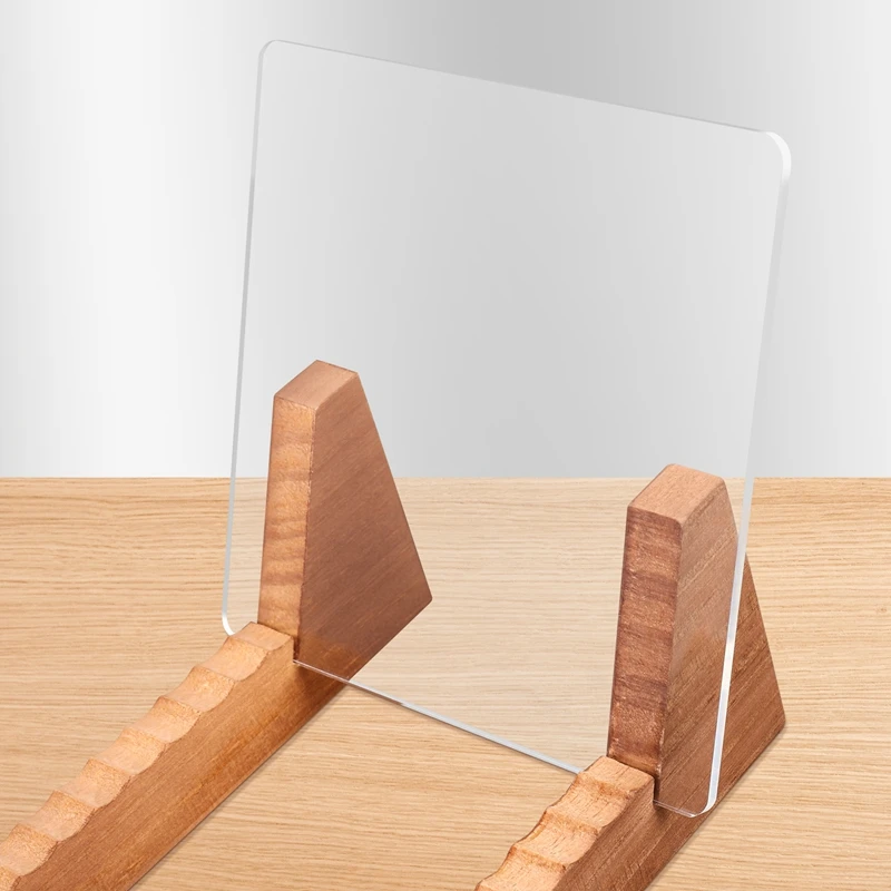 Держатель для хранения виниловых пластинок — акриловые концы показать одиноки и