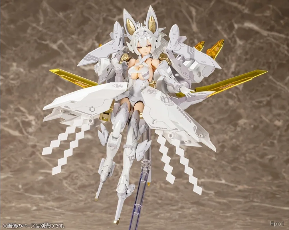 Фото Коллекционная фигурка KOTOBUKIYA Goddess Device Choura Tamamo-mae: Золотистый ретривер с белой мордой, масштаб 1:1, модель, игрушка, подарок №2