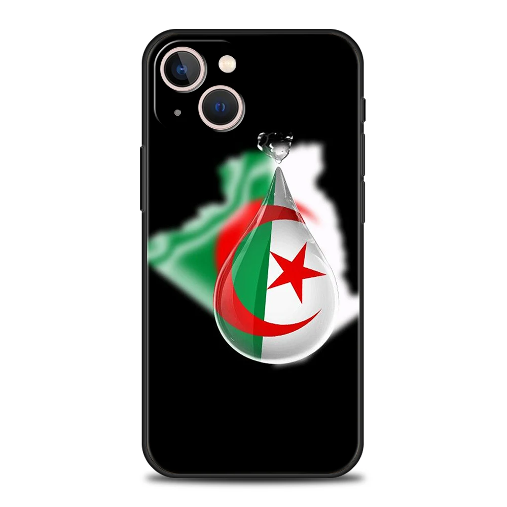 Фото Чехол для телефона Algeria Passport для iPhone 16, 15, 14, 13, 12, Pro Max 11 Pro Max 7, 8 Plus XS XR, противоударный силиконовый чехол с мягкой оболочкой, сумка Capas №3