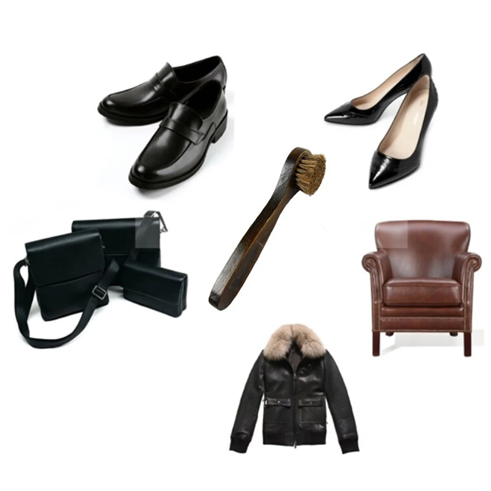 

Charles Bentley Suede Cleaning Shoe Care Brass Boot Brush With Wooden Handle