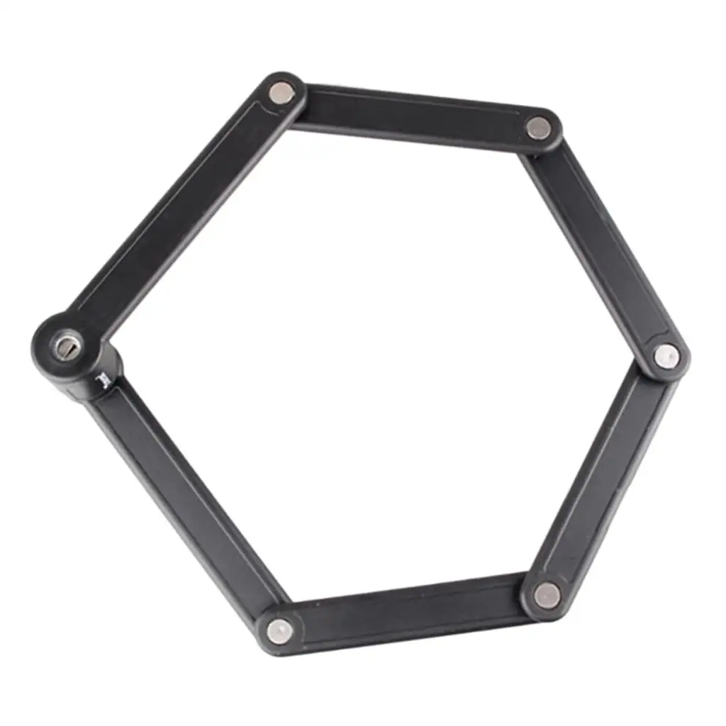

Folding Lock Anti Security for Bikes (Mounting Cage Included)