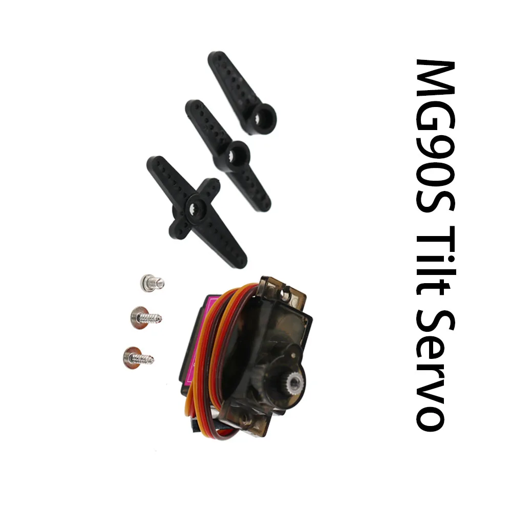 1 шт. MG90S металлическая Шестерня цифровой 9g сервопривод для радиоуправляемого вертолета самолета лодки автомобиля MG90 9G