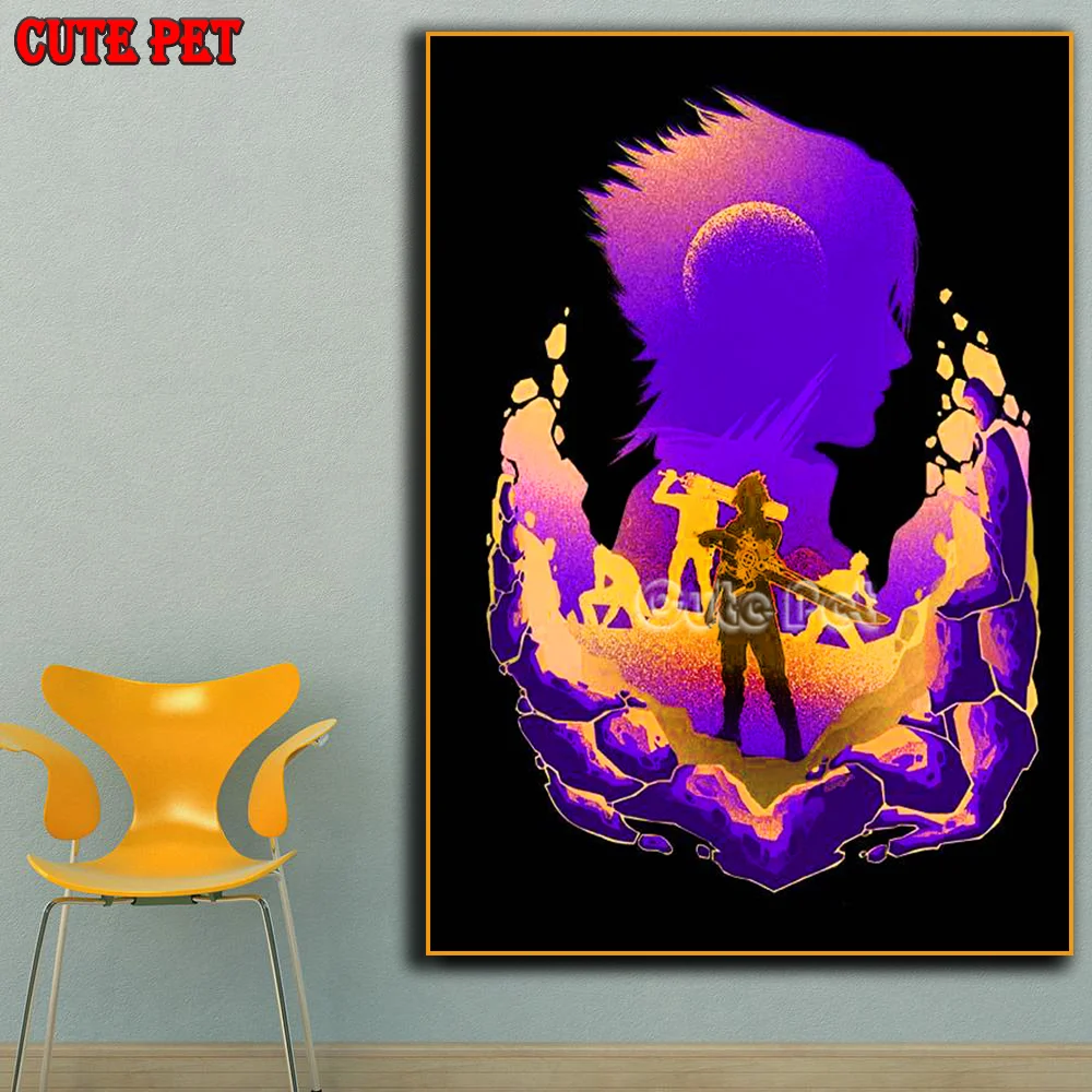 Японские мультфильмы Сделай Сам 5D алмазная живопись Классический Аниме персонаж