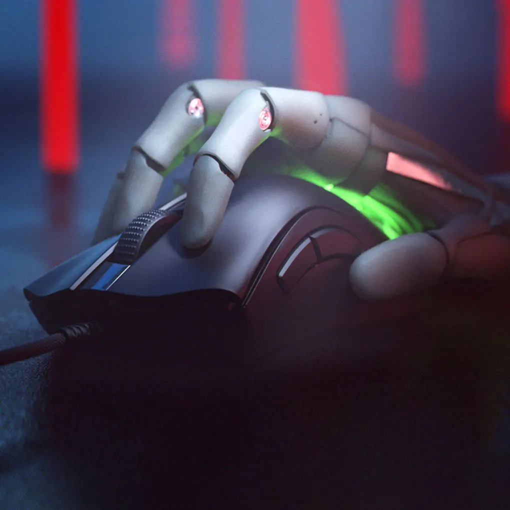 Мышь Компьютерная Razer DeathAdder V2 проводная эргономичная 8500DPI 6 программируемых