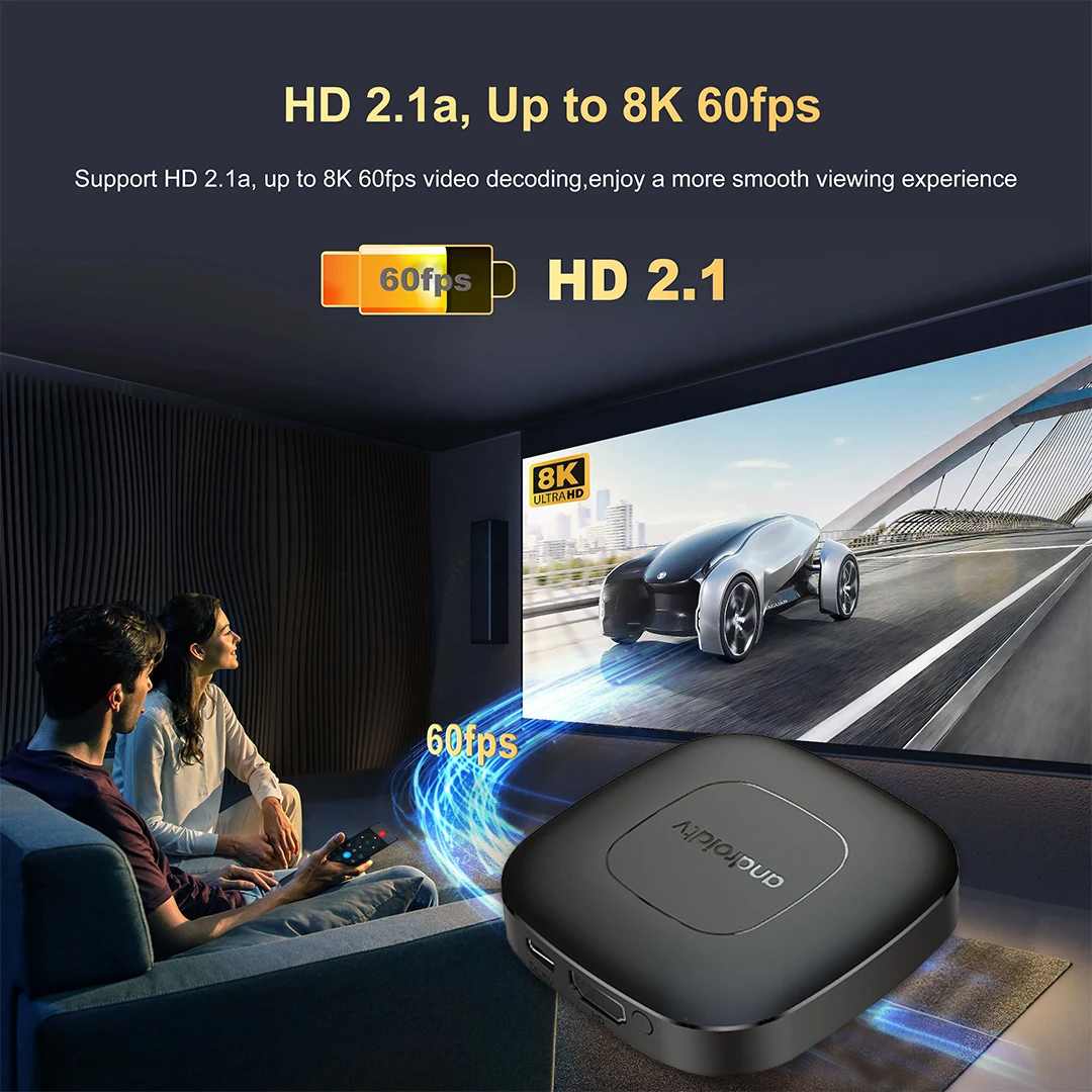 Телеприставка Smart TV Box T1 Android 13 Allwinner H313