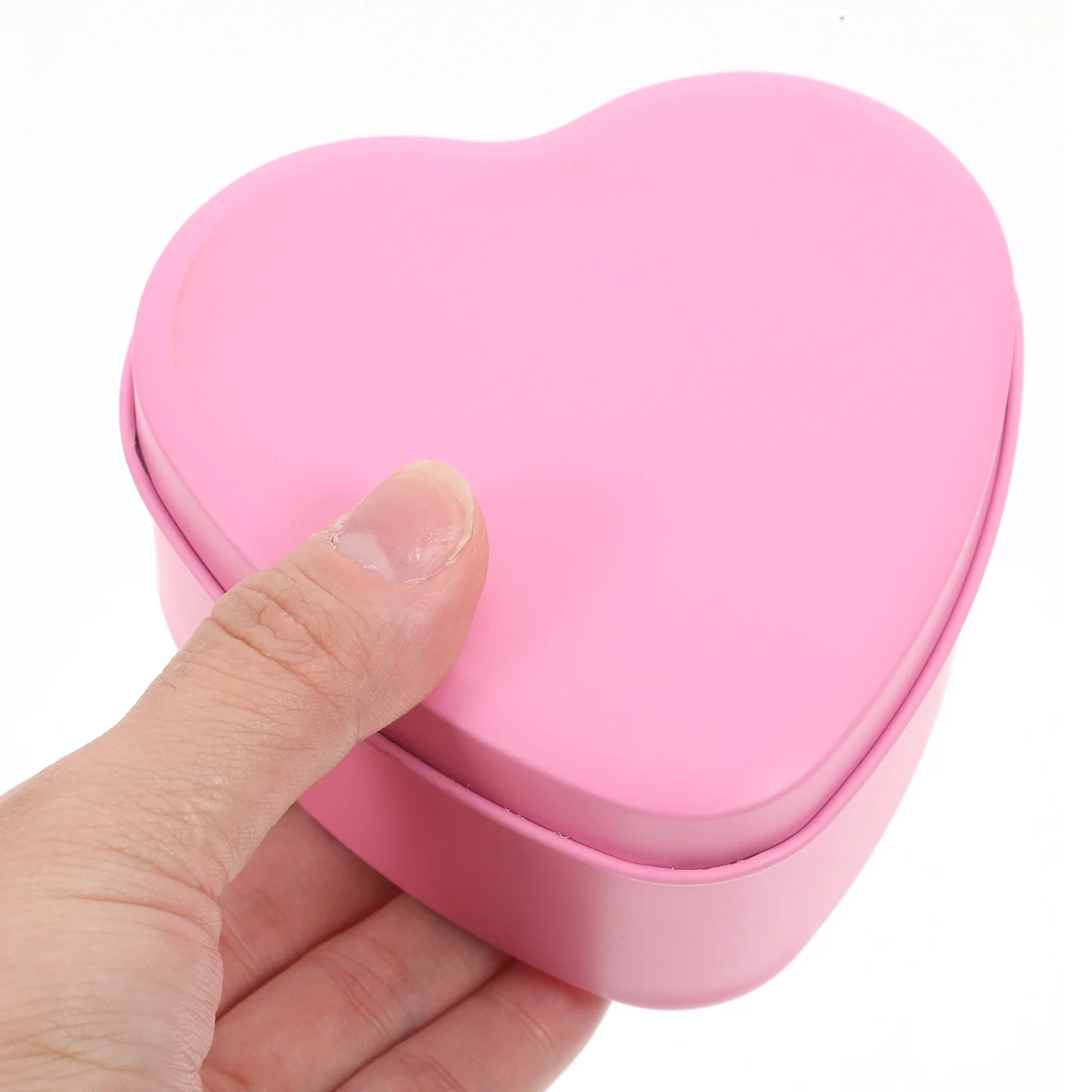 4 шт. жестяная коробка в форме сердца банки на день Святого Валентина коробки для