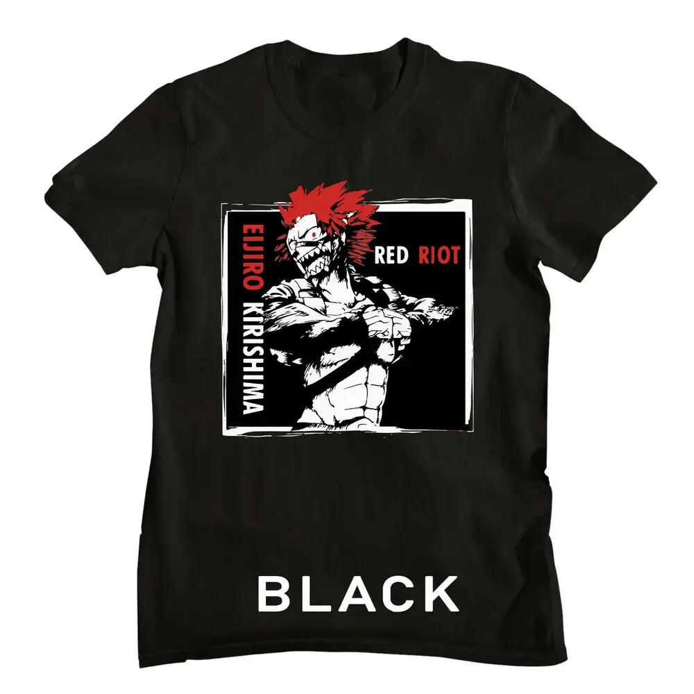 Eijiro Kirishima My Hero Red райот Boku no BNHA новая рубашка унисекс