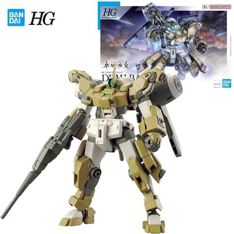 

Bandai Genuine Gundam Model Garage Kit HG Series 1/144 Anime Figure DEMI BARDING Action Toys for Boys Collectible Model