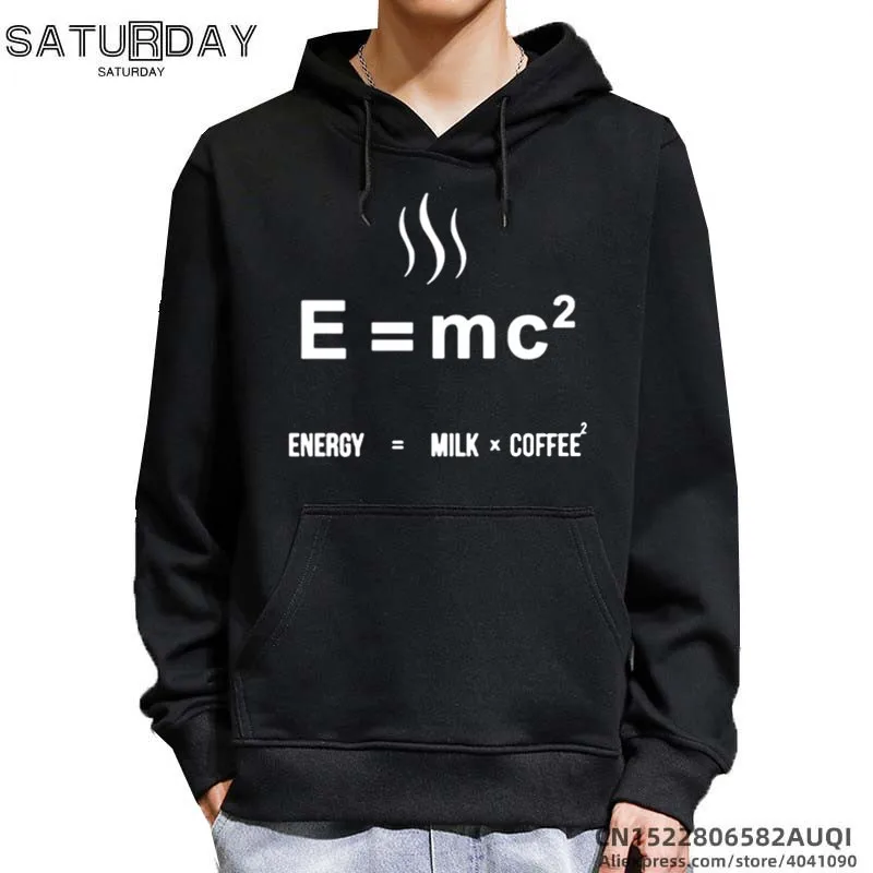 

ENERGY=MILK X COFFEE Men Autumn Sweatshirts Hoodie Boy Daily Fashion Winter Hoodies Women Girl Fleece Clothing,Drop Ship