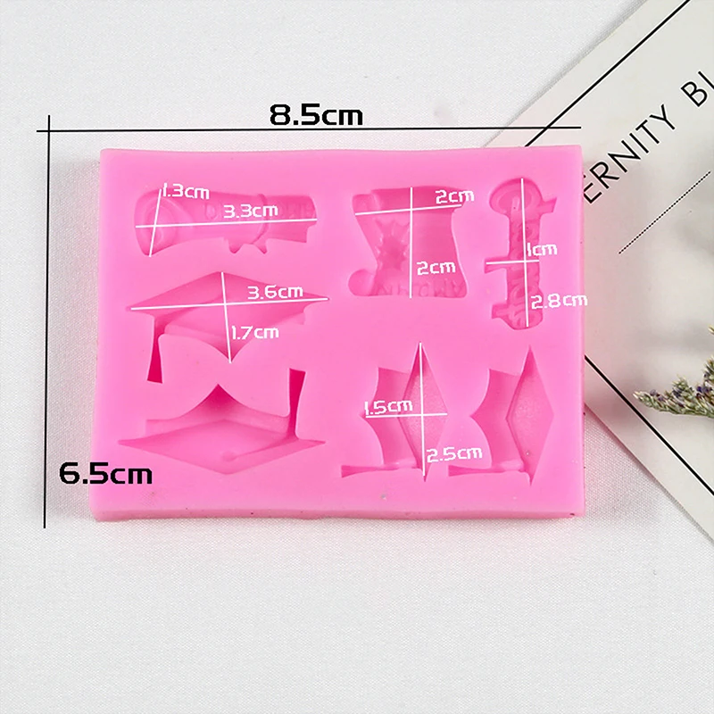 1 шт. форма выпускной шляпы доктора силиконовая сделай сам для украшения торта