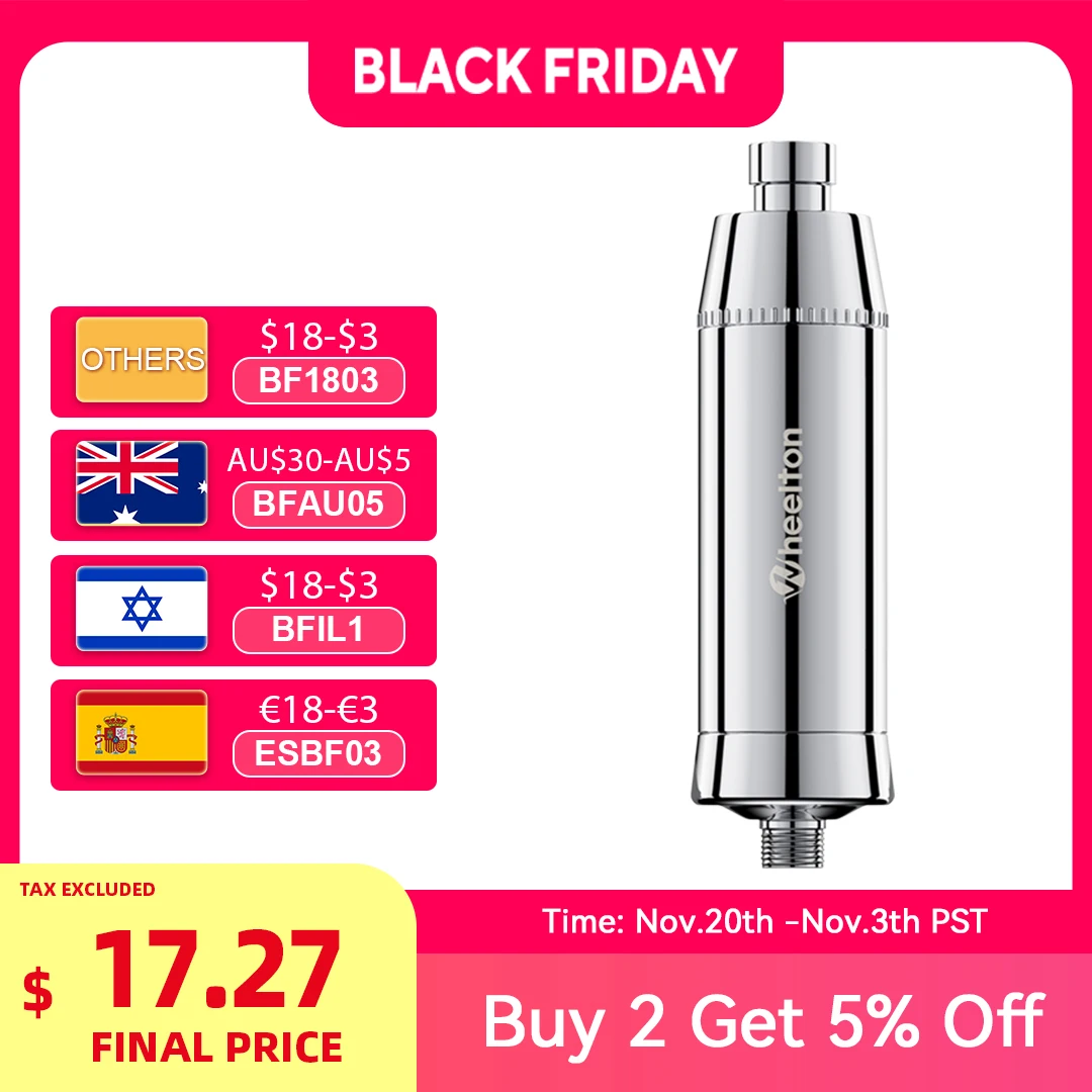 

WHEELTON Фильтр для душа