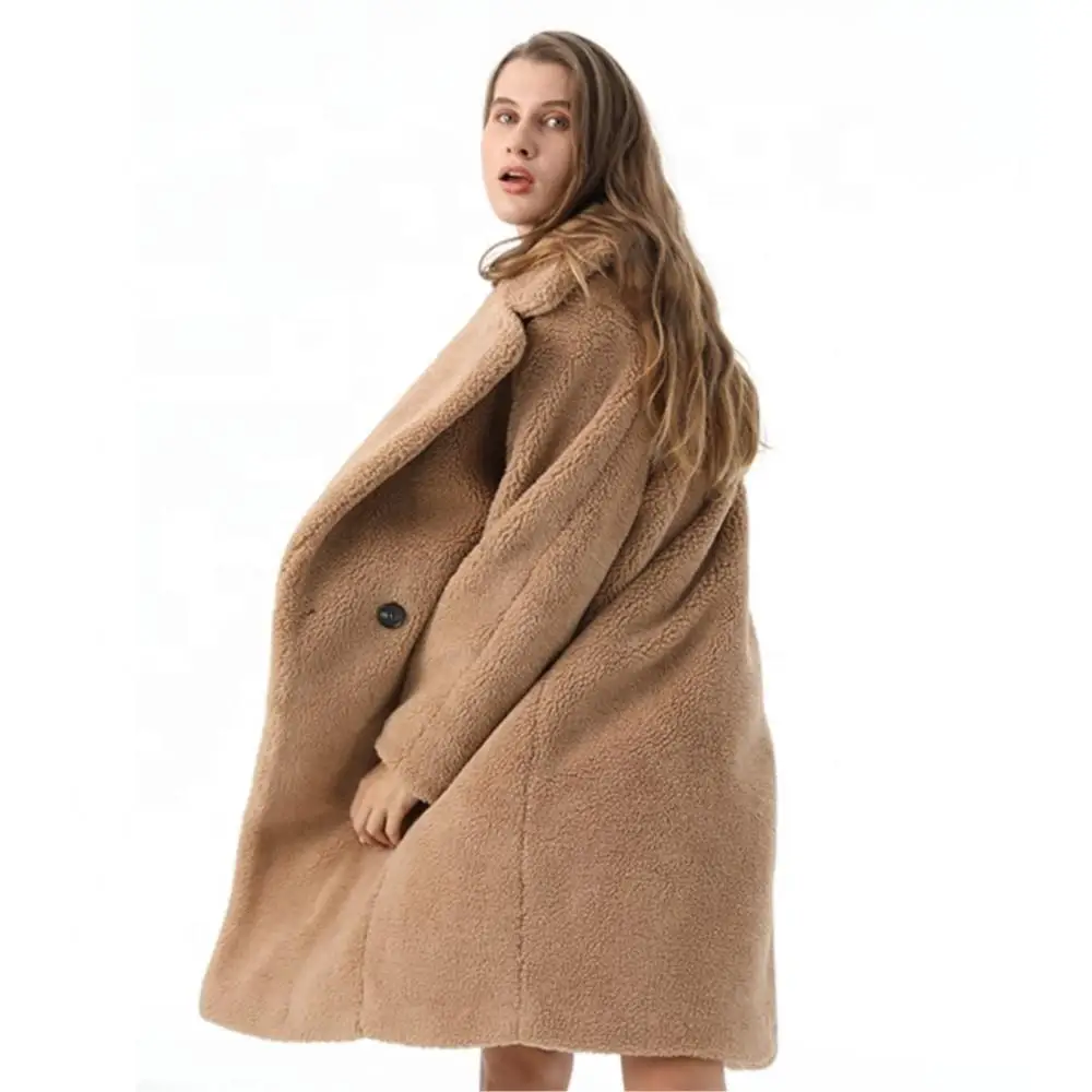 Fleece Real Fur Women Jacket Real Rabbit Fur Bomber Teddy Soft Lapel Fashion Coat Women Luxury Simple Thermal Real Fur Coats