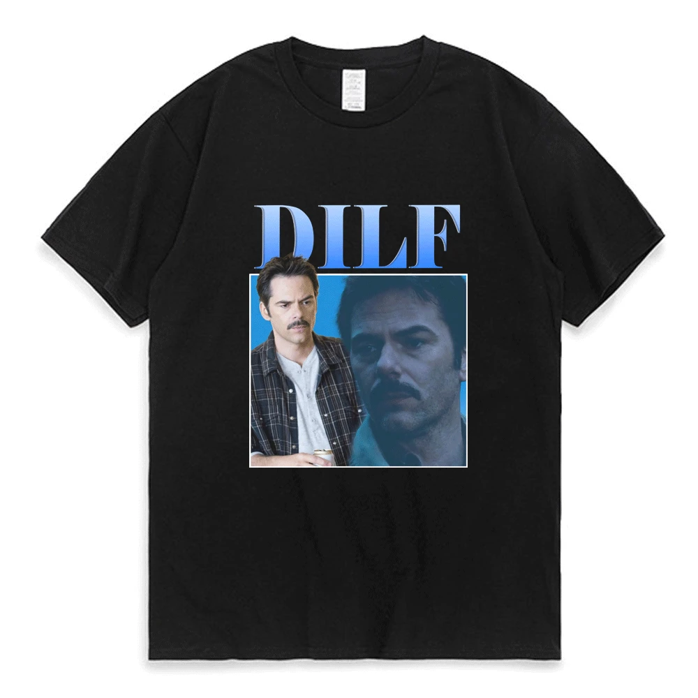 

2022 New The Original DILF Charlie Swan Graphic Print T Shirt Men/Women Billy Burke T-shirts Vintage O-neck Short Sleeve Tees