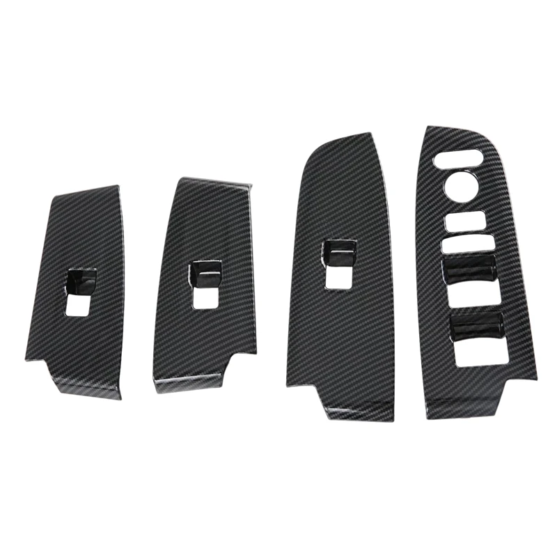 

For Honda E:NS1 ENS1 2022 Carbon Fiber ABS Car Glass Switch Lift Button Cover Trim Car Styling