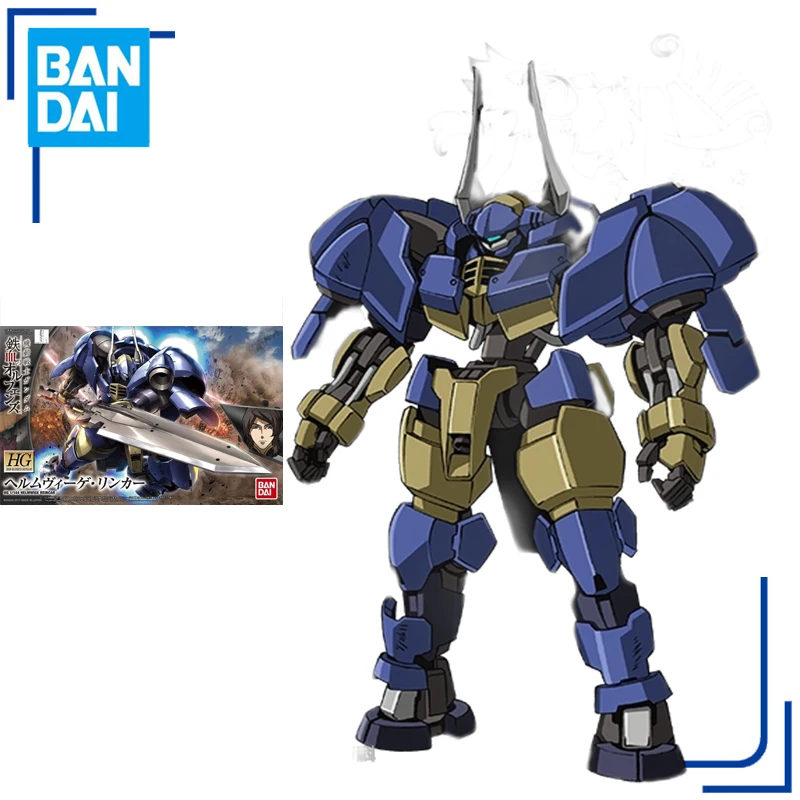 

Оригинальная экшн-фигурка Bandai GUNDAM HG IBO Series V08Re-0526 Helmwig reinнуждация 1/144 аниме Сборная модель игрушки для детей