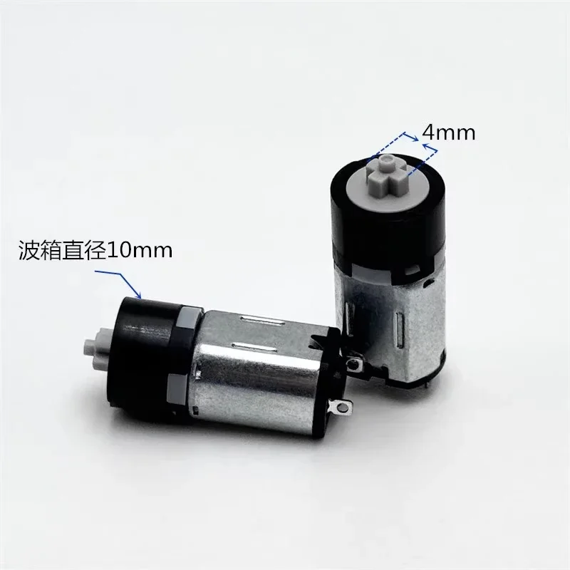 Редукторный двигатель постоянного тока GP10-M10 Mini 10 мм