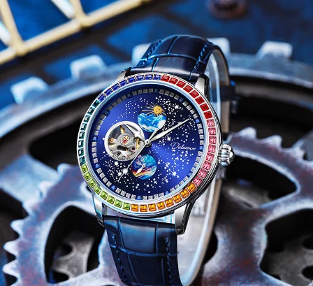 Лидер продаж 2024 Новые Полностью Автоматические Мужские механические часы Xinghai