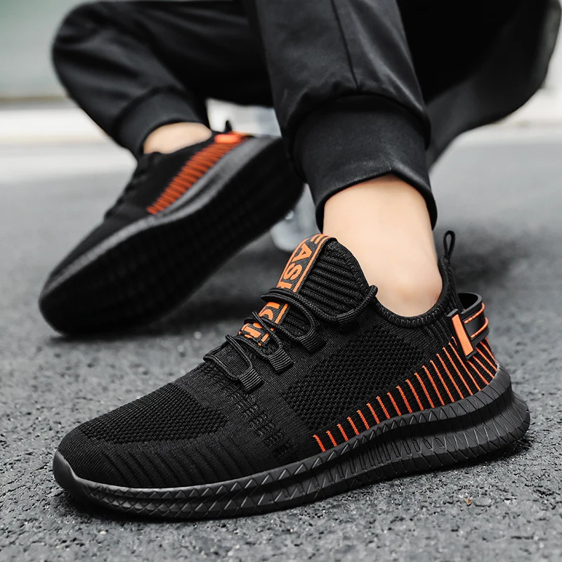 Fashion Men Running Shoes Light Breathable Sneakers Man Jogging Comfortable Athletic Shoes for Men Walking Footwear Big Size 47