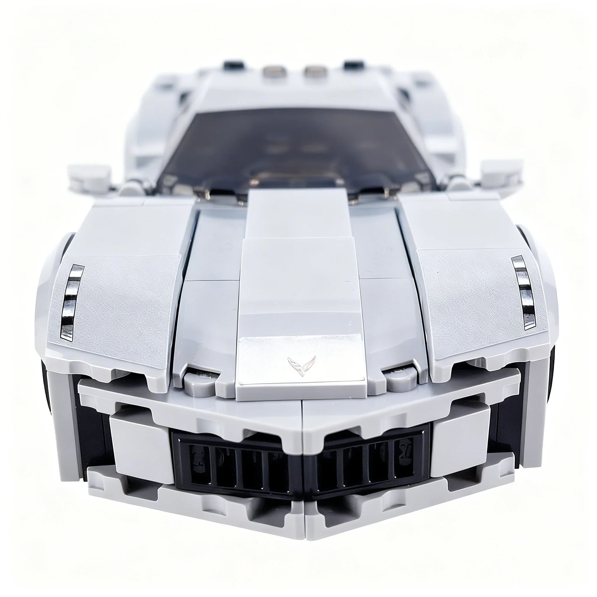 Фото 272 детали MOC Corvette Stingray Concept - Sideswipe City Champions, модель из строительных блоков, игрушка, идея для рождественского подарка №4