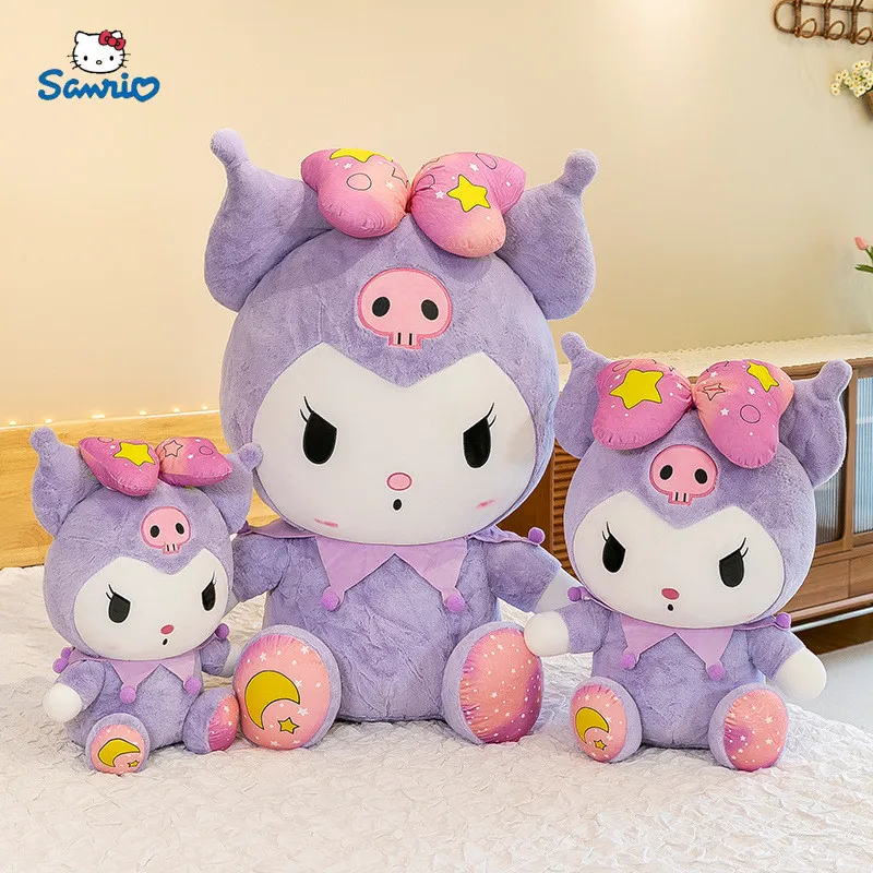 

Sanrio Kuromi Plush Toy Yugui Dog/melody Doll Fluffy Cuteanime Cartoon Doll Home Decoration Girl Child Birthday Christmas Gift