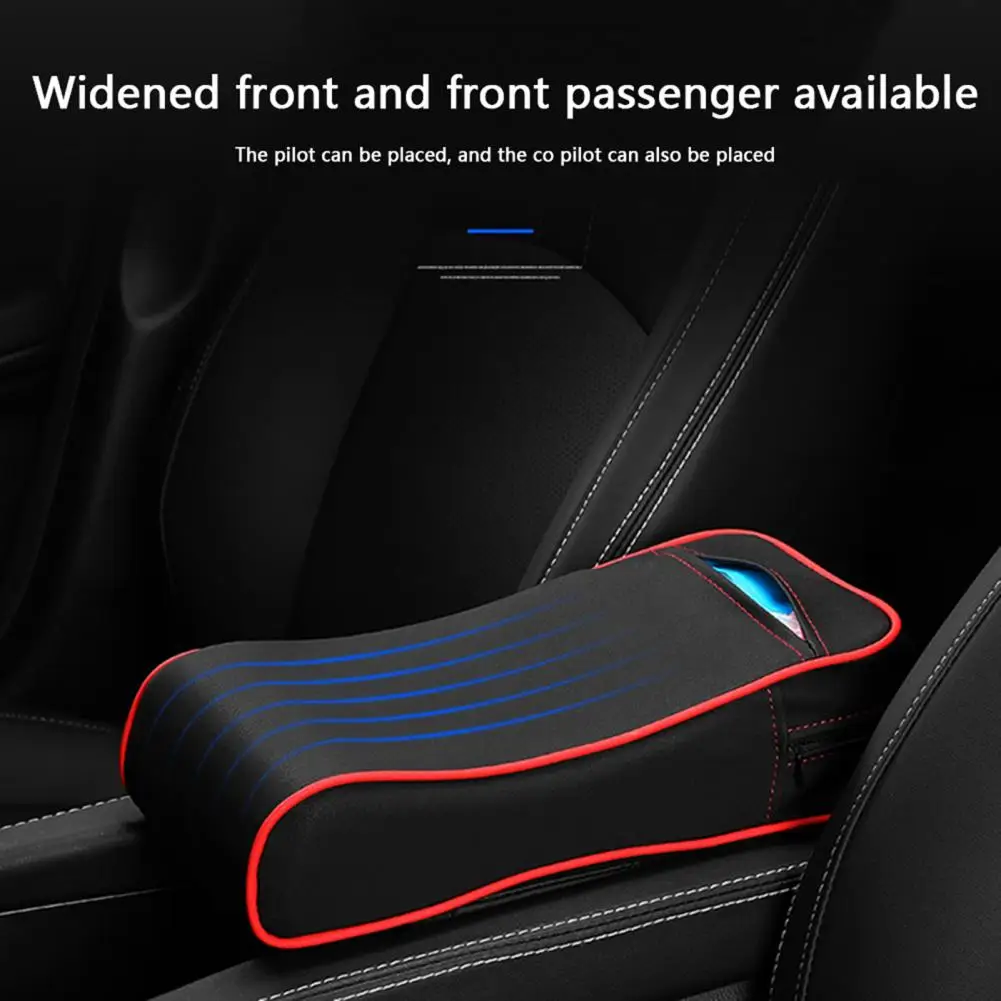 

Practical Seat Armrest Protector Fine Workmanship Comfortable Memory Foam Car Hand Pad Durable Car Armrest Mat for Vehicle