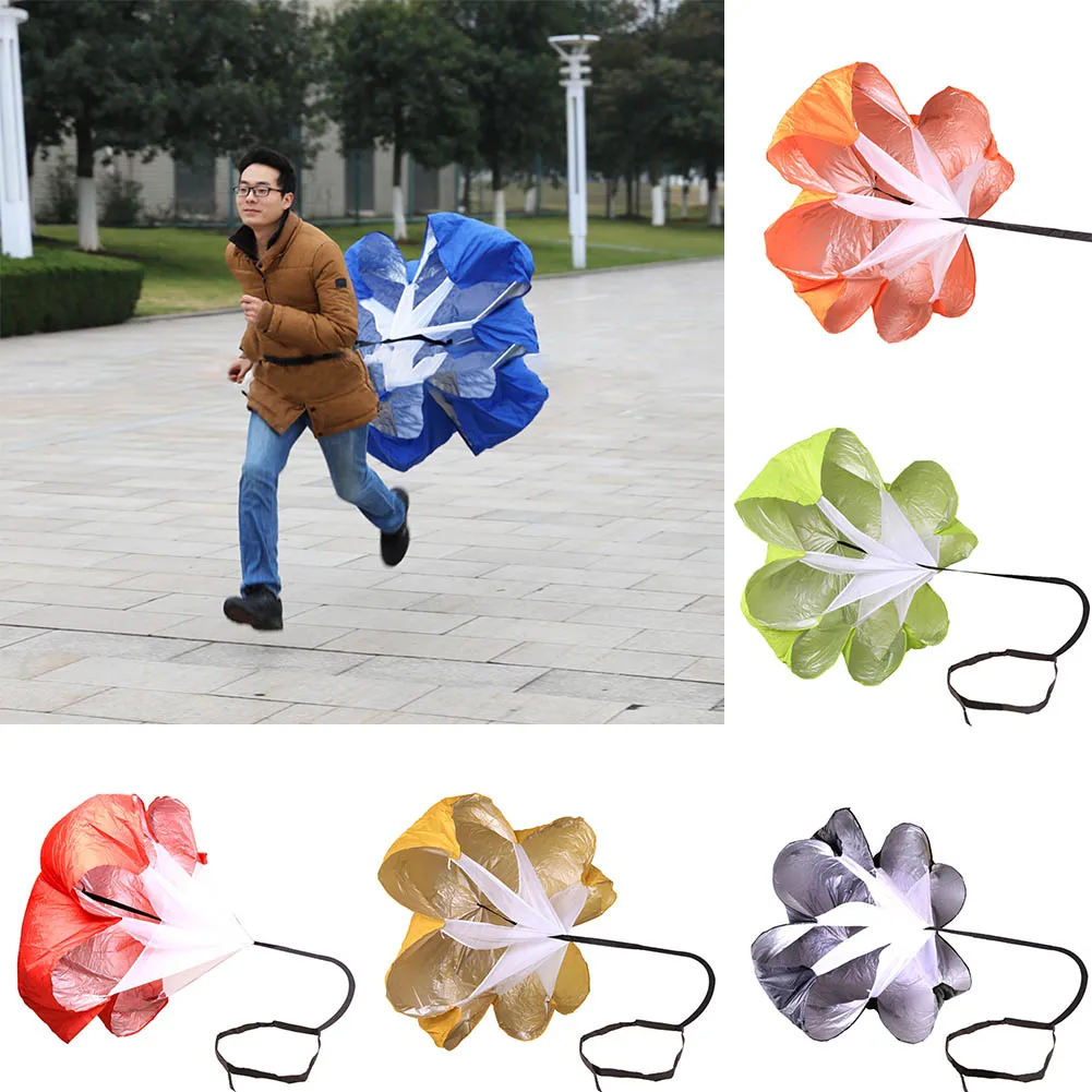 

1pc Soccer Training Umbrella Resistance Poewr Speed Training Running Drag Parachute Soccer Training Fitness Equipment