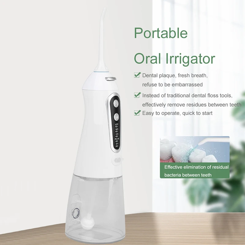 Household Pulse Electric Dental Flusher Portable Orthodontic Dental Cleaner Tooth Stone Cleaning Magic Device Adjustable