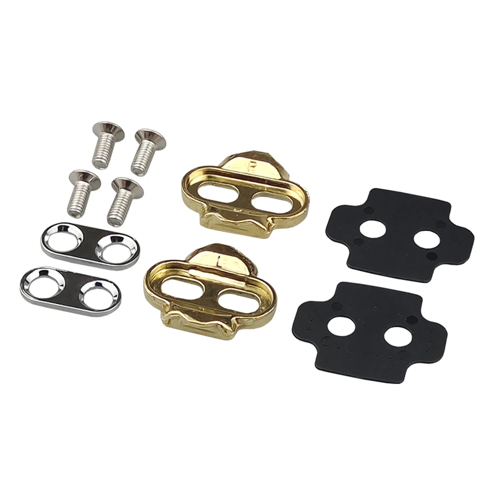 

Bicycle Pedal Cleats Set Mountain Bike Pedals Locking Plate For Eggbeater Bike Locking Pedal Plate Adapter Cycling Accessories