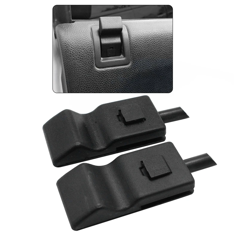 

2Pcs Front Rear Interior Tab Door Lock Knob Window 15844616 for Chevy Tahoe GMC Yukon 2007-2014