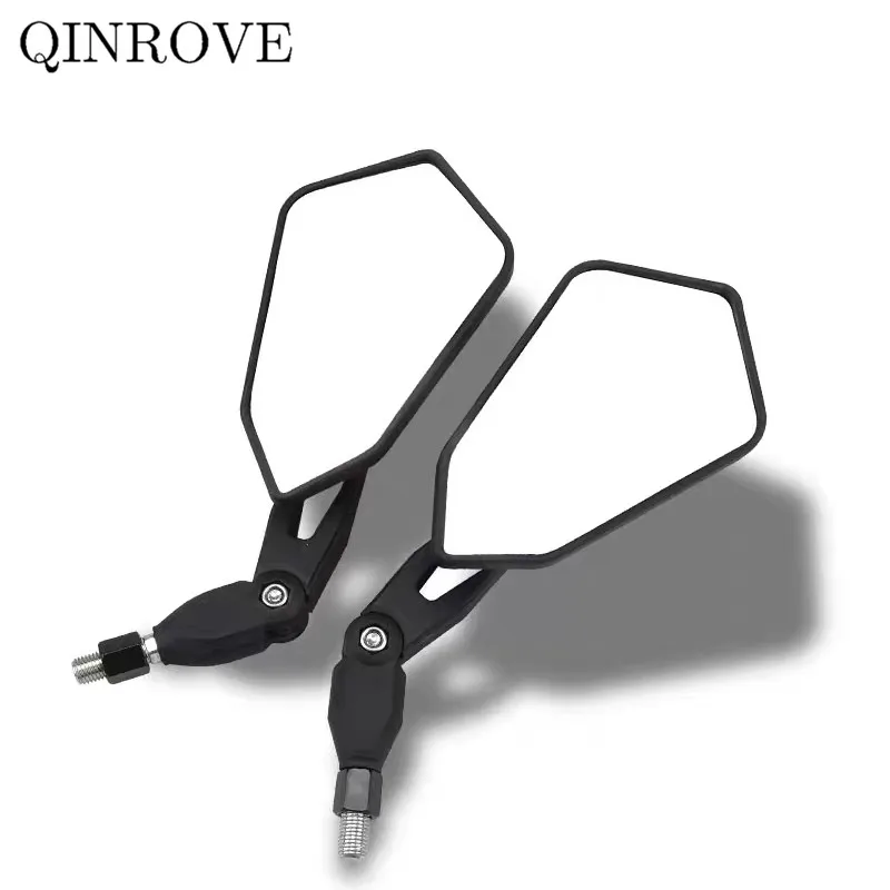 Мотоциклетные зеркала заднего вида 8/10 мм боковое зеркало из АБС-пластика