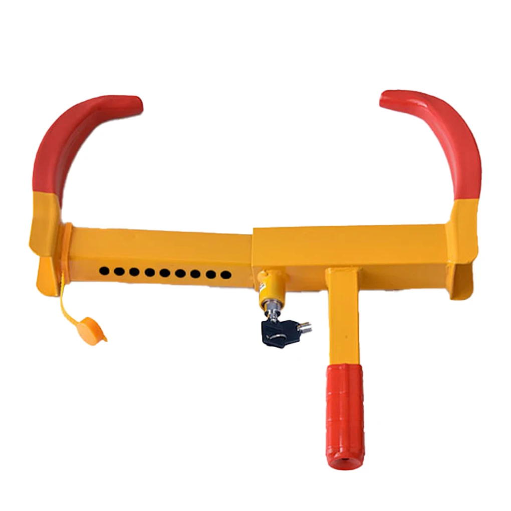 

Heavy Duty Car Wheel Clamp Lock Universal Vehicle Tire Security Anti-lost Locks Tool Accessory Outdoor Indoor Garage