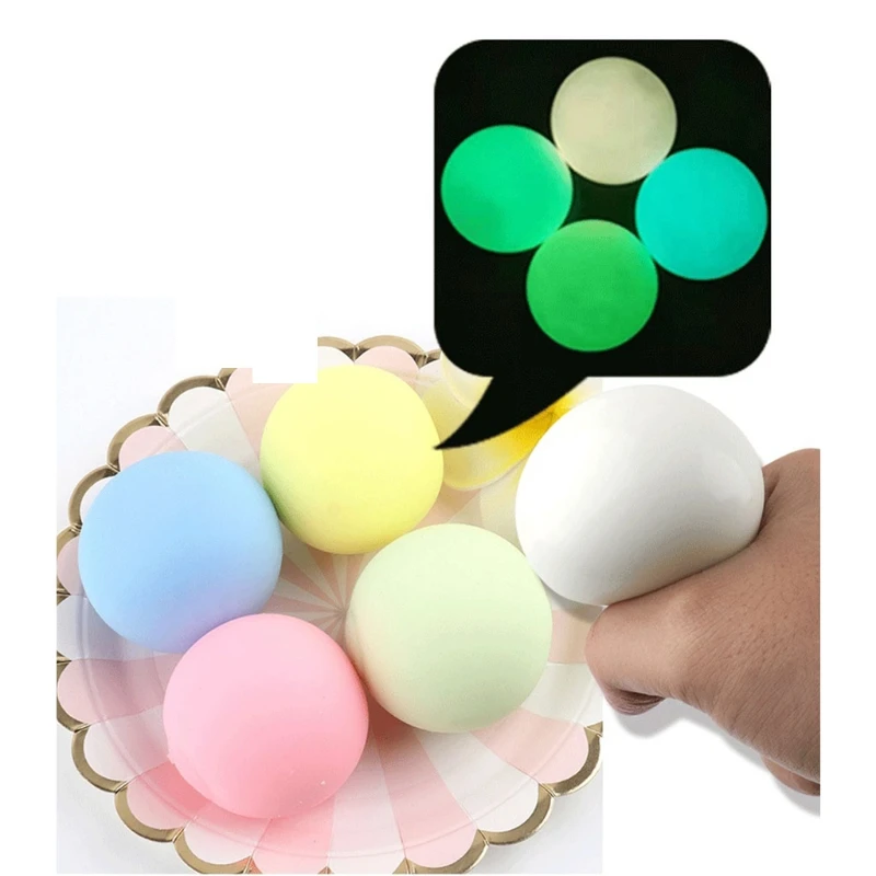 Sensory Ball Decompression Toy Squeeze Assist to Reduce Stress Loneliness Autism Therapy Office ADD Anxiety Relief |