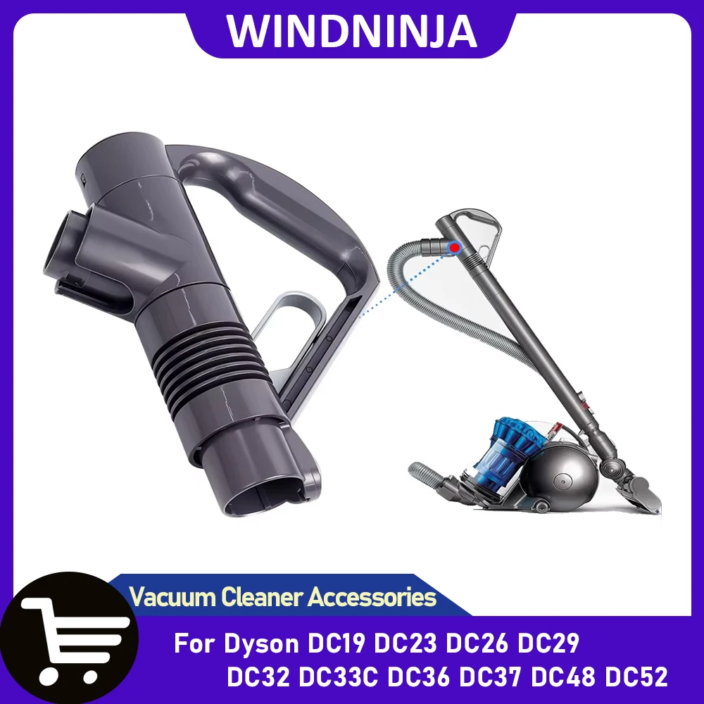 Фото Ручка пылесоса, трубка, держатель, деталь, детали ручки для Dyson DC19 DC23 DC26 DC29 DC32 DC33C DC36 DC37 DC48 DC52 №1
