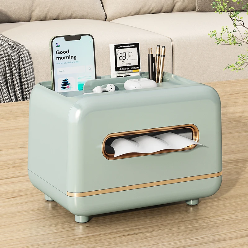 

Tissue Box Desk Organizer Table Napkin Holders Home Kitchen Organizers for Room Toilet Paper Holder Storage Boxes Handkerchief