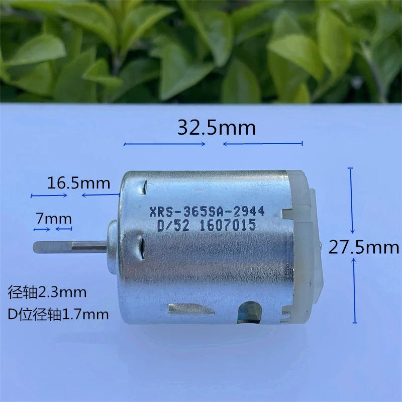 Фото RS-365SA-2944 Micro 365 электродвигатель 2 3 мм D вал DC 6 в 9 12 В 23500 об/мин высокоскоростной RS-365SA-2944 Micro 365 электродвигатель 2 3 мм D вал DC 6 в 9 12 В 23500 об/мин высокоскоростной