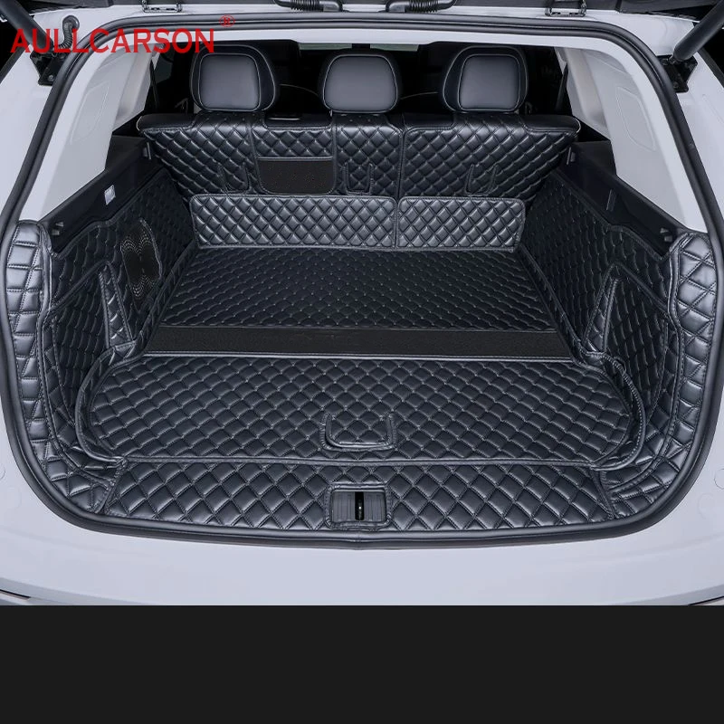 

Для Jaecoo J8 2024, коврики для багажника, искусственная кожа, прочная подкладка для груза, полноразмерный чехол, аксессуары для салона автомобиля